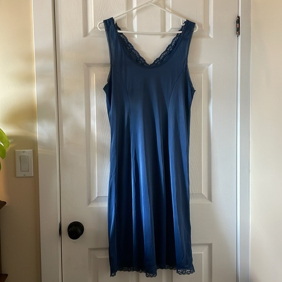 VINTAGE MCM starlet Monroe chemise slip lingerie retro pinup - Picture 8 of 9